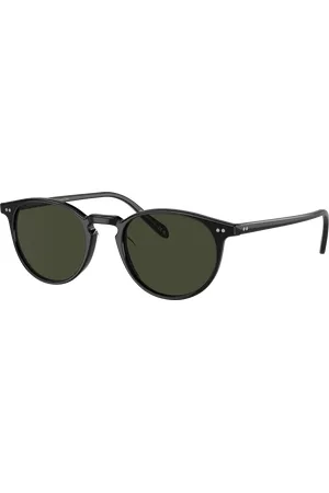 Oliver Peoples Unisex Sunglass OV5004SU Riley Sun - Frame color: , Lens color: Polarizado Marrom autêntico
