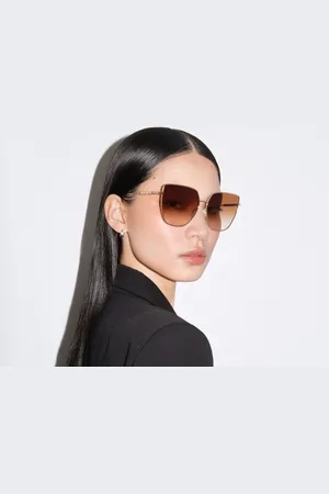 Burberry Unisex Sunglass BE3143 Alexis - Frame color: , Lens color: Marrom degradê