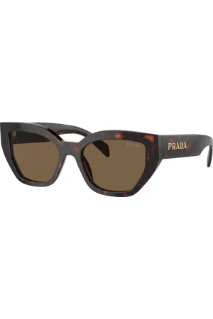 Prada Unisex Sunglass PR A09S - Frame color: , Lens color: Cinza-escuro