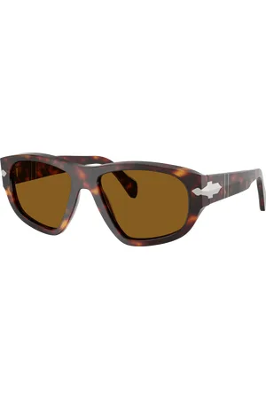 Persol Unisex Sunglass PO0050S - Frame color: , Lens color: Marrom