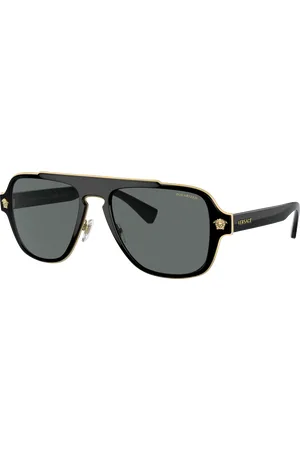 VERSACE Unisex Sunglass VE2199 - Frame color: , Lens color: Cinza-escuro