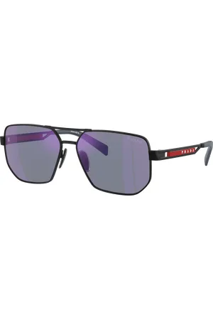 Prada Unisex Sunglass PS 51ZS - Frame color: , Lens color: Cinza-escuro
