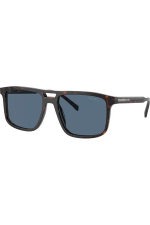 Prada Unisex Sunglass PR A22S - Frame color: , Lens color: Azul-escuro