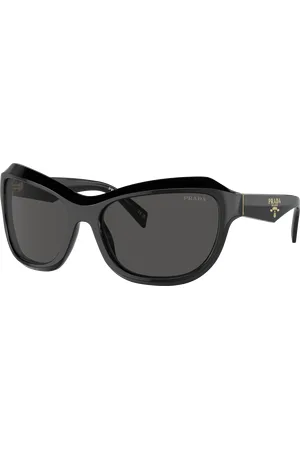 Prada Unisex Sunglass PR A27S - Frame color: , Lens color: Cinza-escuro