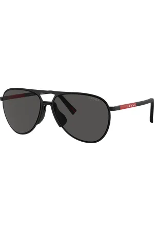 Prada Unisex Sunglass PS 53ZS - Frame color: , Lens color: Cinza-escuro