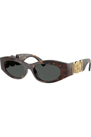 VERSACE Unisex Sunglass VE4480U - Frame color: , Lens color: Cinza-escuro