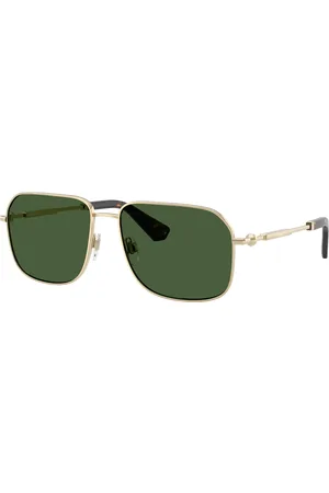 Burberry Unisex Sunglass BE3159 - Frame color: , Lens color: Verde-escuro