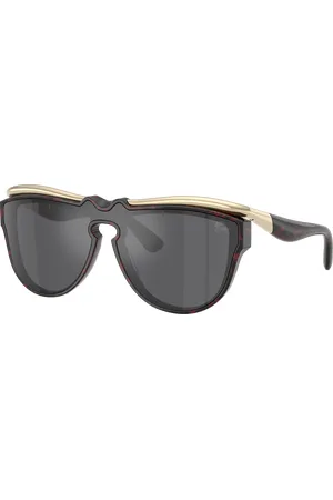 Burberry Unisex Sunglass BE3162U - Frame color: , Lens color: Cinza espelhado prata