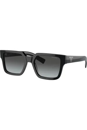 Prada Unisex Sunglass PR 03ZS - Frame color: , Lens color: Grey Gradient Vintage