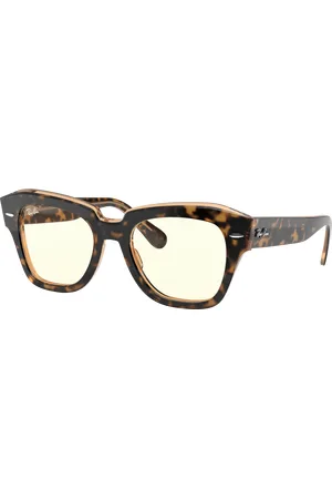 Ray-Ban Unisex Sunglass RB2186 State Street Blue-Violet Light Clear Evolve - Frame color: , Lens color: Transparente
