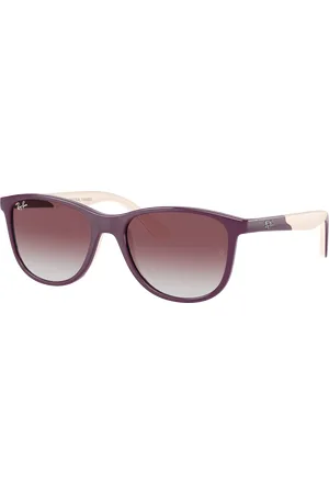 Ray-Ban Unisex Sunglass RB9077S Kids Bio-Based - Frame color: , Lens color: Violeta/Cinza