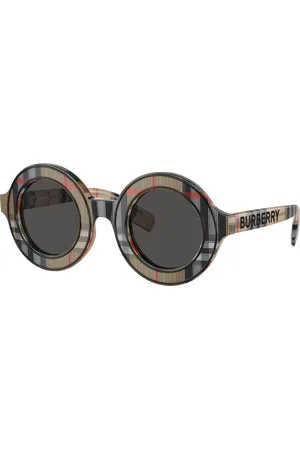 Burberry Unisex Sunglass JB4386 Kids - Frame color: , Lens color: Cinza-escuro