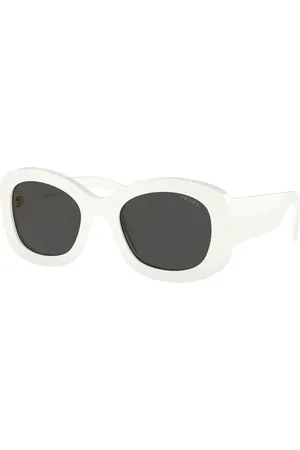 Prada Unisex Sunglass PR A13S - Frame color: , Lens color: Cinza-escuro