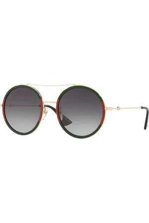 Gucci Unisex Sunglass GG0061S - Frame color: , Lens color: Verde