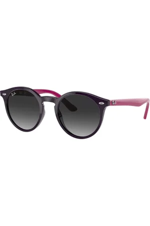 Ray-Ban Unisex Sunglass RB9064S Kids - Frame color: , Lens color: Cinza-escuro degradê cinza-claro