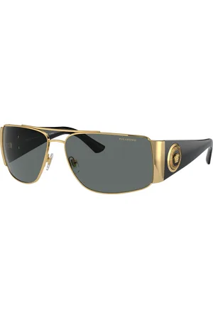 VERSACE Unisex Sunglass VE2163 - Frame color: , Lens color: Cinza-escuro polarizado