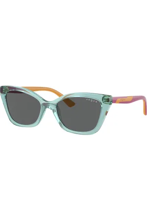vogue Unisex Sunglass VJ2020 - Frame color: , Lens color: Cinza-escuro