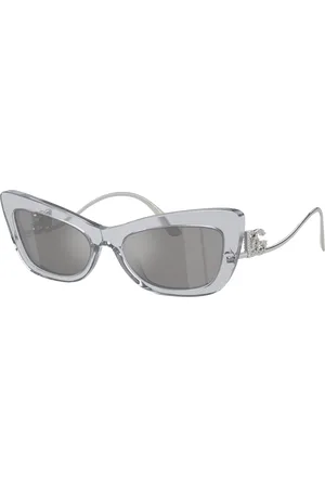 Dolce & Gabbana Unisex Sunglass DG4467B - Frame color: , Lens color: Cinza-claro espelhado prata