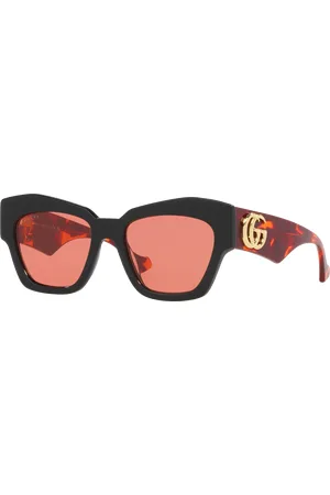 Gucci Unisex Sunglass GG1422S - Frame color: , Lens color: Laranja