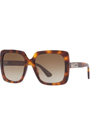 Gucci Unisex Sunglass GG0418S - Frame color: , Lens color: Cinza degradê