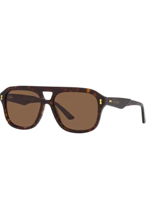 Gucci Unisex Sunglass GG1263S - Frame color: , Lens color: Marrom