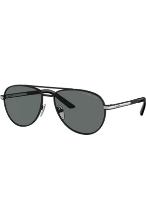 Prada Unisex Sunglass PR A54S - Frame color: , Lens color: Cinza-escuro