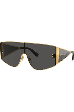 Dolce & Gabbana Unisex Sunglass DG2305 - Frame color: , Lens color: Marrom-claro espelhado Ouro Flash