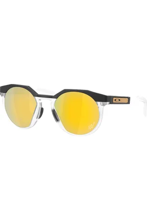 Oakley Unisex Sunglass OO9242 HSTN Lunar New Year Collection - Frame color: Preto-fosco/transparente-fosco, Lens color: Prizm 24K