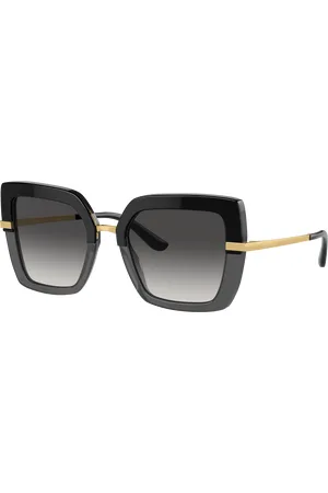 Dolce & Gabbana Unisex Sunglass DG4373 - Frame color: , Lens color: Preto degradê Cinza-claro
