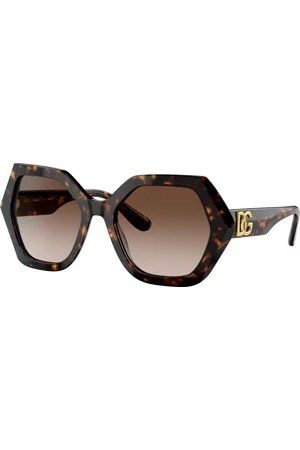 Dolce & Gabbana Unisex Sunglass DG4406 - Frame color: , Lens color: Marrom degradê