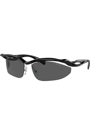 Prada Unisex Sunglass PR A25S - Frame color: , Lens color: Cinza-escuro