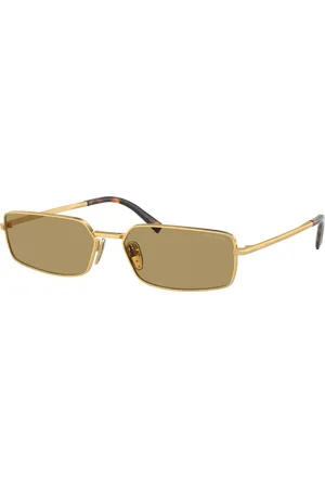 Prada Unisex Sunglass PR A60S - Frame color: , Lens color: Verde-oliva