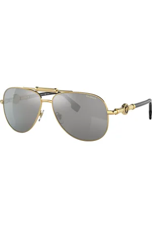 VERSACE Unisex Sunglass VE2236 - Frame color: , Lens color: Cinza-escuro