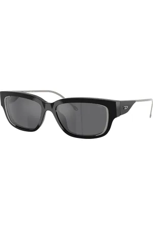Diesel Unisex Sunglass DL2002MU - Frame color: , Lens color: Cinza Prata espelhado
