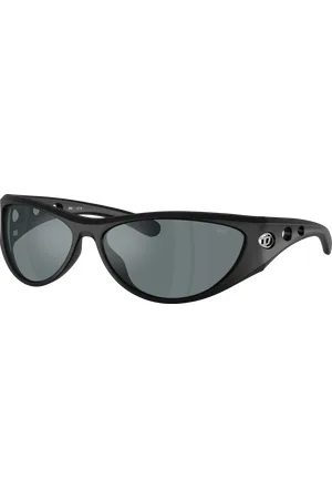 Diesel Unisex Sunglass DL3004U - Frame color: , Lens color: Preto espelhado