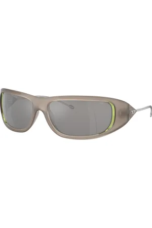 Diesel Unisex Sunglass DL3001 - Frame color: , Lens color: Cinza espelhado