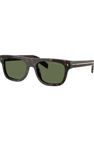 Prada Unisex Sunglass PR B12S - Frame color: , Lens color: Verde polarizado