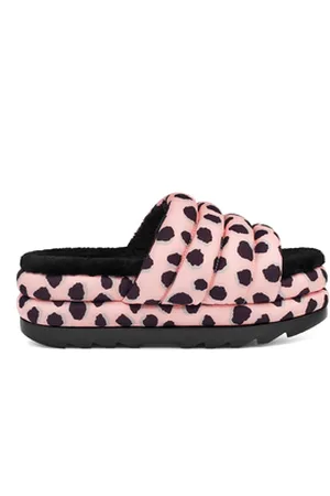 UGG Sandália Maxi Slide Cheetah Print