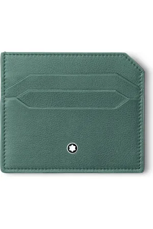 Vivara Porta Cartão Montblanc Masculina em Couro Verde - 198037