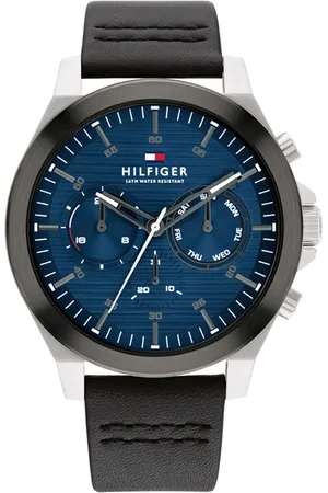 Vivara Relógio Tommy Hilfiger Masculino Couro Preto 1710523