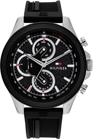 Vivara Relógio Tommy Hilfiger Masculino Borracha Preto 1792082