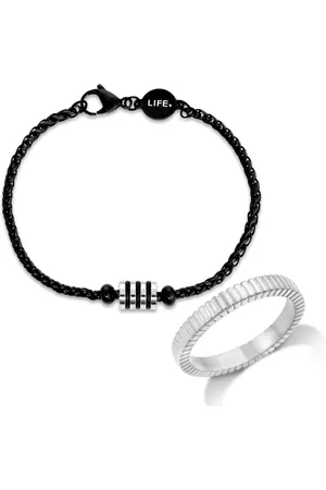 Vivara Kit Anel e pulseira Textura