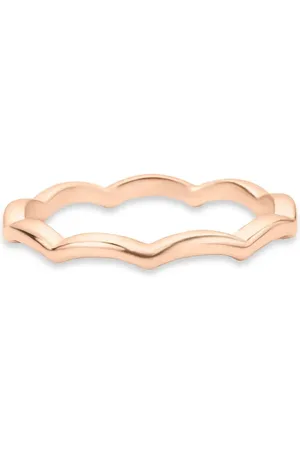 Life Anel Ondas em Liga Rosé com Banho de Ouro Rosé 18k