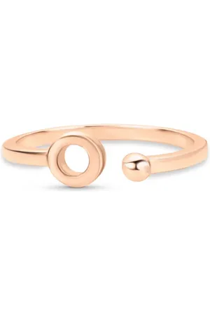 Life Anel Círculo Aberto em Liga Rosé com Banho de Ouro Rosé 18k