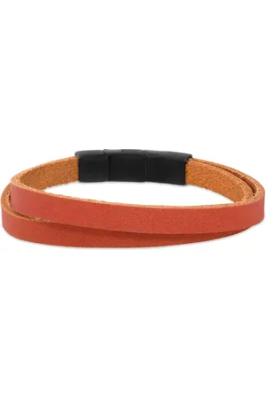 Life Pulseira Masculina Couro Marrom