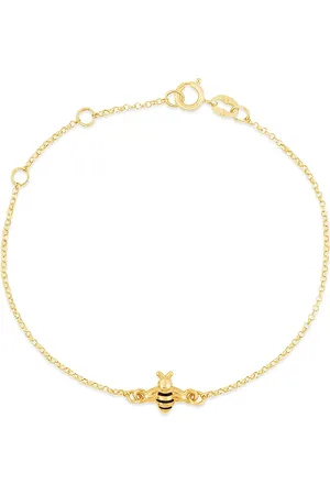 Vivara Pulseira Baby Abelha em Ouro Amarelo 18k