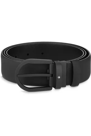 Vivara Cinto Montblanc Masculino Couro Preto - MB129431