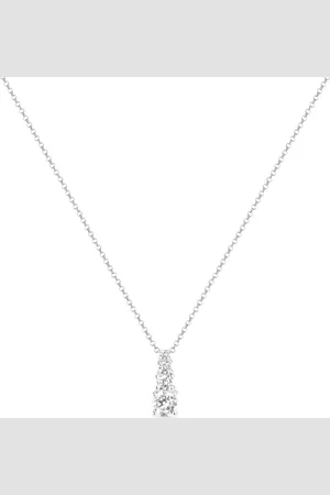 Life Colar Basic em Prata 925 com Pedras Incolores, 45cm