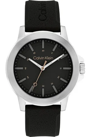 Vivara Relógio Calvin Klein Masculino Borracha Preto 25200471