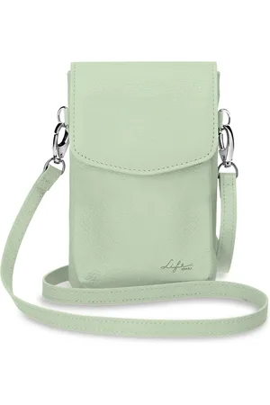 Life Bolsa Lateral Couro Verde